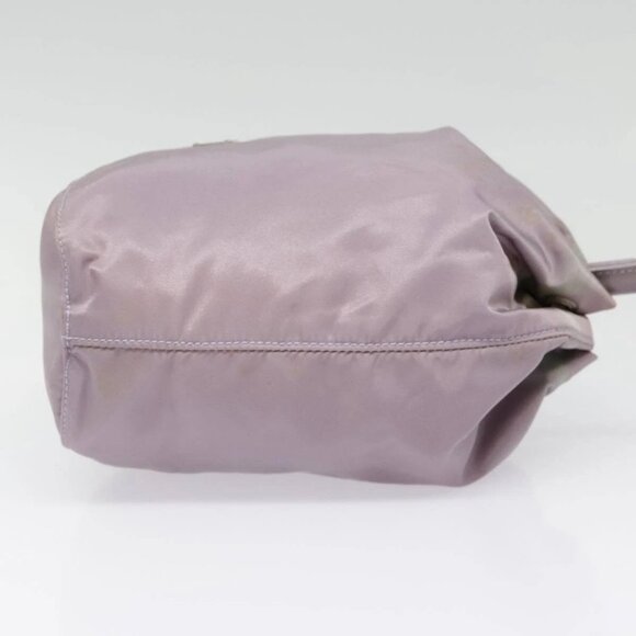 PRADA Pouch Nylon Purple Silver Auth 90239 - Picture 5 of 16
